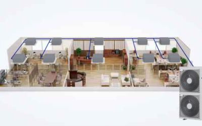 O que é o sistema de ar condicionado VRF residencial